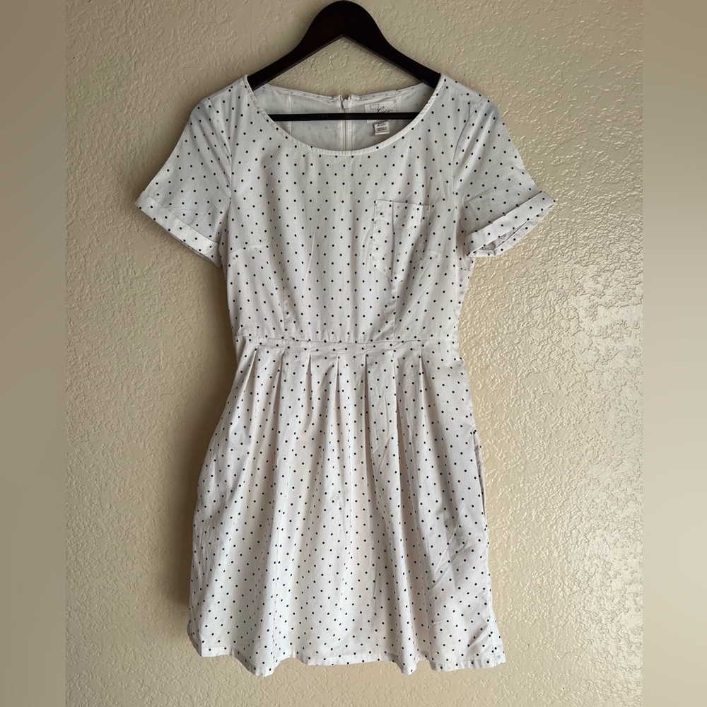 Levi’s White Polka Dot‎ Dress Size S